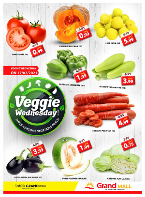 Veggie Wednesday - Grand Mall Sharjah