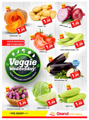 Veggie Wednesday - Grand City Mall