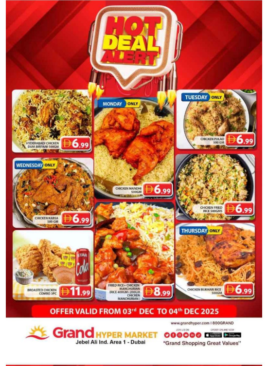 Hot Deals - Grand Hypermarket Jebel Ali