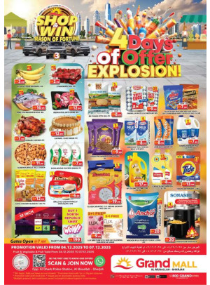 Weekend Deals - Grand Mall Sharjah