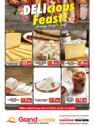 Delicious Feast - Grand Hyper Muhaisnah
