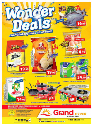 Wonder Deals - Grand Hyper Al Khail Mall