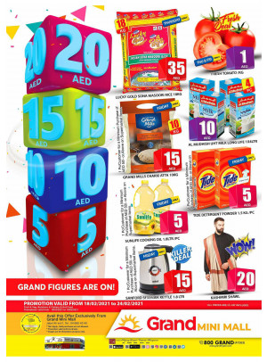 5 AED To 20 AED Deals - Grand Mini Mall