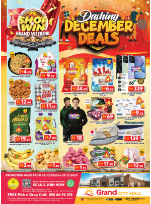 Weekend Deals - Grand City Mall
