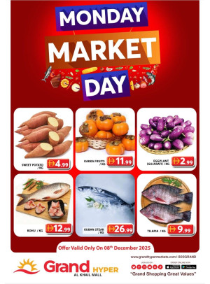 Monday Market Day - Grand Hyper Al Khail Mall