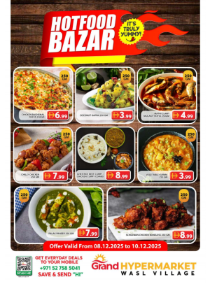 Hotfood Bazar - Wasl Village, Dubai