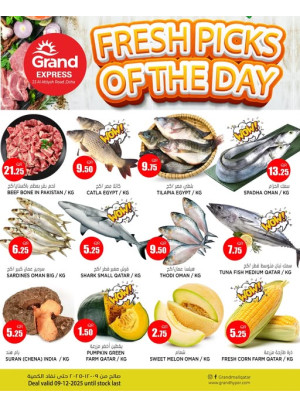 Fresh Picks of the Day - Al Attiyah
