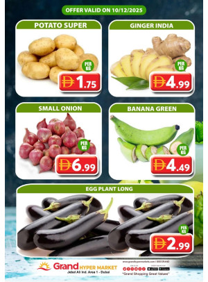 Veggie Wednesday - Grand Hypermarket Jebel Ali
