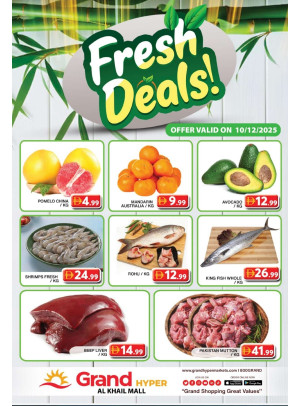 Fresh Deals - Grand Hyper Al khail Mall