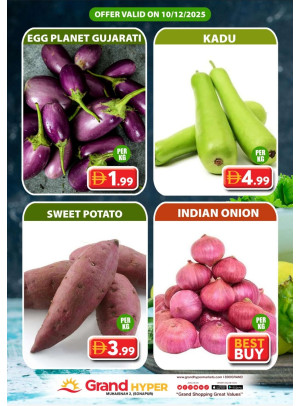 Veggie Wednesday - Grand Hyper Muhaisnah