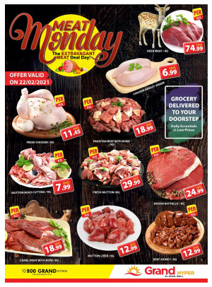 Meat Monday - Grand Hyper Al Khail Mall
