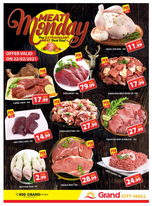 Meat Monday - Grand City Mall