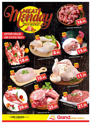 Meat Monday - Grand Mini Mall