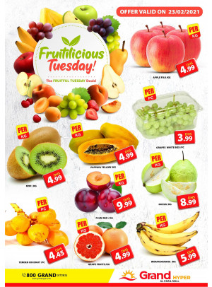 Fruitilicious Tuesday - Grand Hyper Al Khail Mall