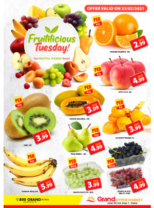 Fruitilicious Tuesday - Grand Hypermarket Jebel Ali