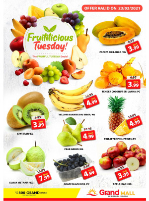 Fruitilicious Tuesday - Grand Mall Sharjah
