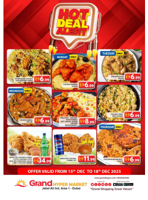 Hot Deals - Grand Hypermarket Jebel Ali