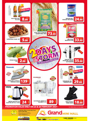 2 Days Storm - Grand Mini Mall