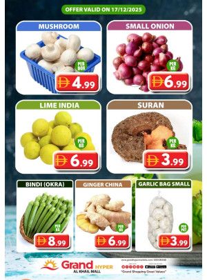 Veggie Wednesday - Grand Hyper Al khail Mall