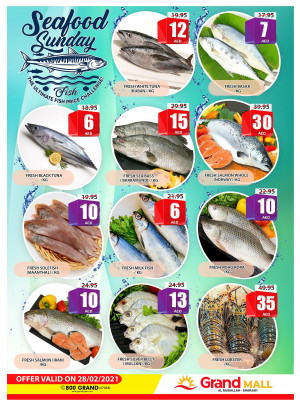 Seafood Sunday - Grand Mall Sharjah