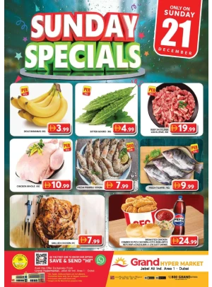 Sunday Specials - Grand Hypermarket Jebel Ali