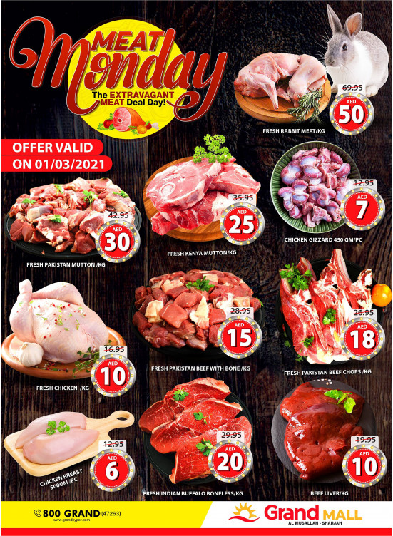 Meat Monday - Grand Mall Sharjah