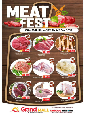 Meat Fest - Grand Mall Sharjah