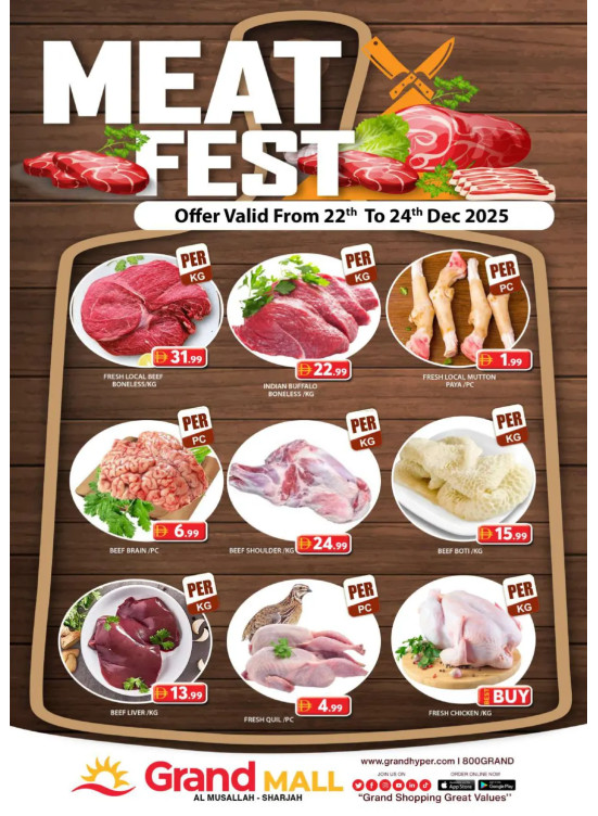 Meat Fest - Grand Mall Sharjah