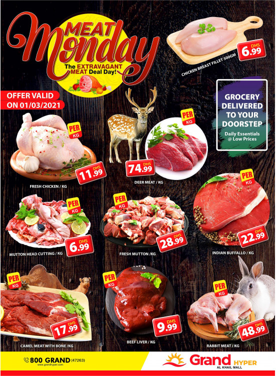 Meat Monday - Grand Hyper Al Khail Mall