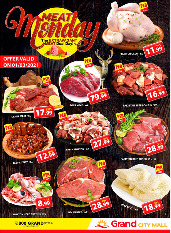Meat Monday - Grand City Mall
