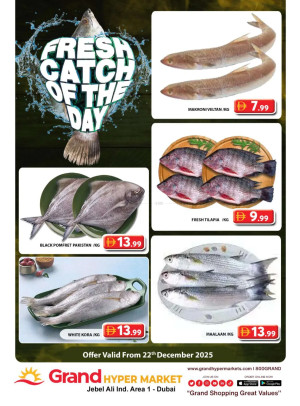 Catch of The Day - Grand Hypermarket Jebel Ali