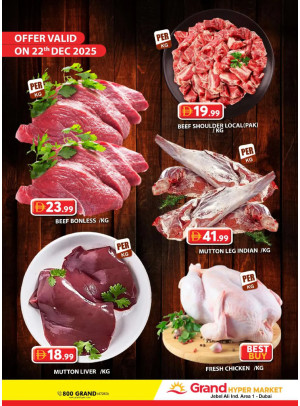 Meat Deals - Grand Hypermarket Jebel Ali