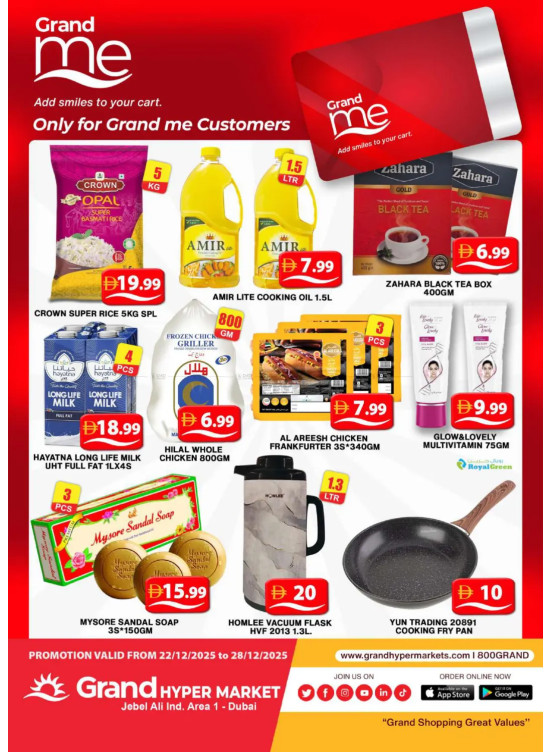 Grand Me Deals - Grand Hypermarket Jebel Ali