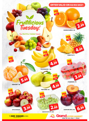 Fruitilicious Tuesday - Grand Hypermarket Jebel Ali