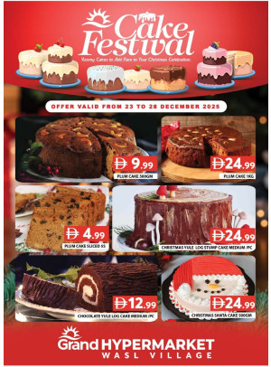 Cake Festival - Wasl Village, Dubai