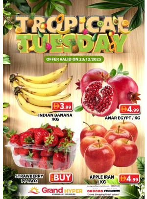 Fruitilicious Tuesday - Grand Hyper Muhaisnah