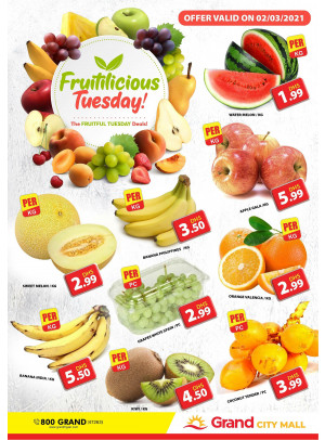 Fruitilicious Tuesday - Grand City Mall
