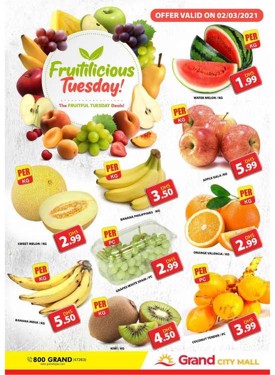 Fruitilicious Tuesday - Grand City Mall