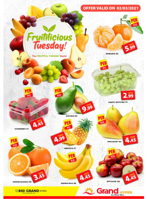 Fruitilicious Tuesday - Grand Hyper Al Khail Mall