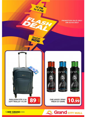 Flash Deal - Grand City Mall