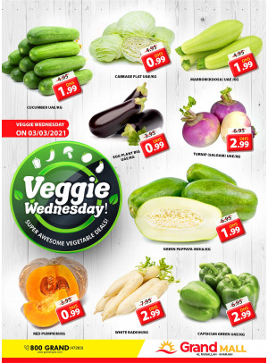 Veggie Wednesday - Grand Mall Sharjah