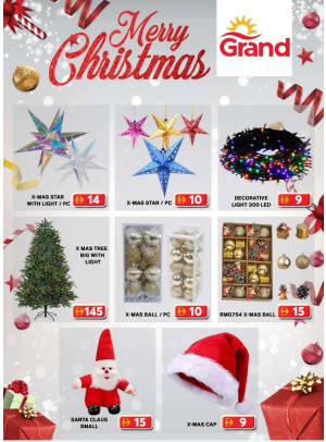 Merry Christmas - Grand Hypermarket Jebel Ali