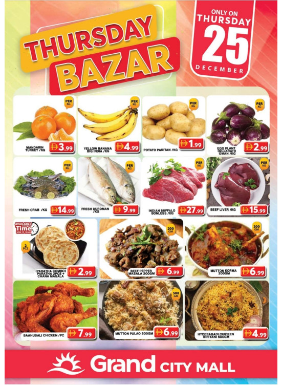 Thursday Bazar - Grand City Mall