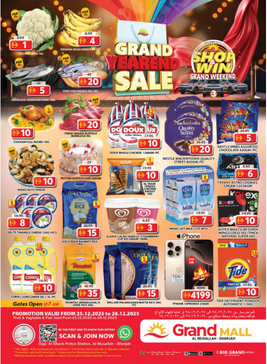Weekend Deals - Grand Mall Sharjah