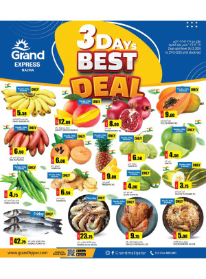 3 Days Best Deal