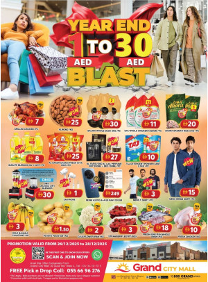 Weekend Deals - Grand City Mall