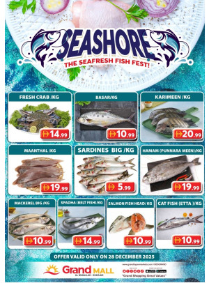Seafood Sunday - Grand Mall Sharjah