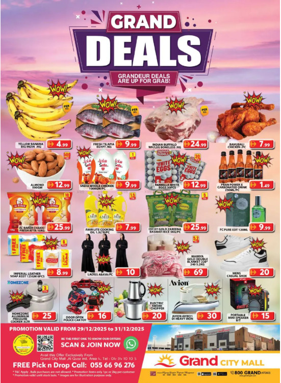 Midweek Deals - Grand City Mall