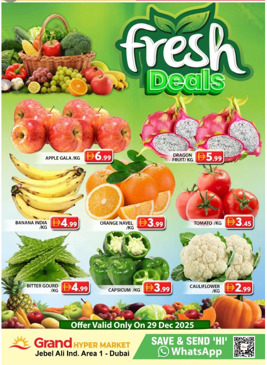 Fresh Deals - Grand Hypermarket Jebel Ali