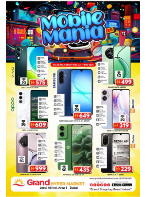Mobile Mania - Grand Hypermarket Jebel Ali